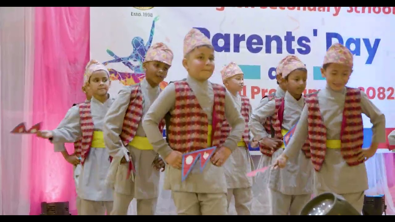 Dance performance on the patriotic song Gauncha Geeta Nepali #CulturalDance#NepaliSong#SchoolProgram