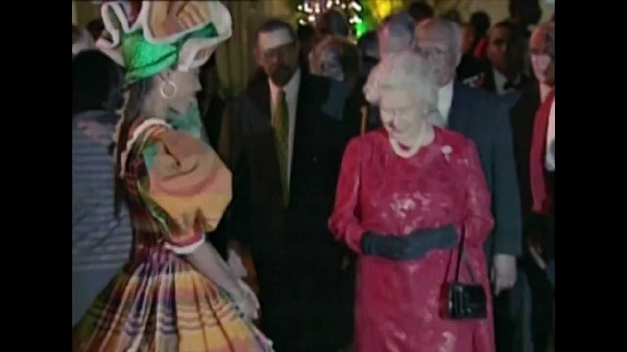 queen visit jamaica