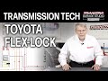 Minimizing torque converter slippage toyota flexlock