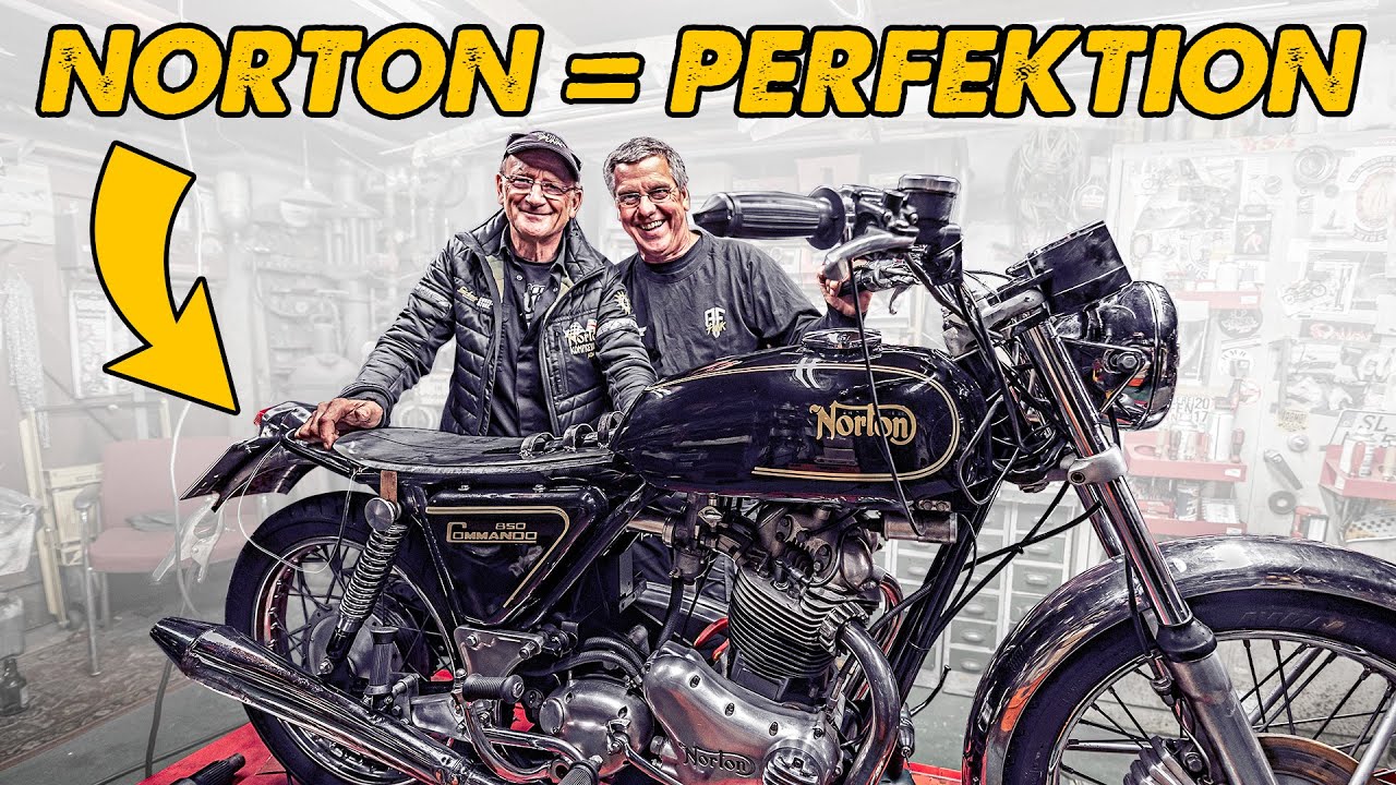 Vom Unfallwrack zur Schönheit | Norton Commando 850 | Andis Funktionspunk