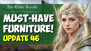 🏠All New Furniture Plans in ESO Update 46 | How to Get Them!