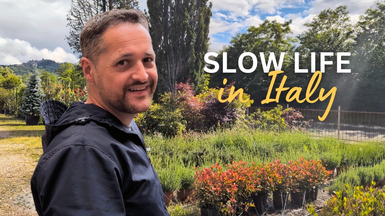 #26 Slow living in Umbria - gardening, local markets and a village festa