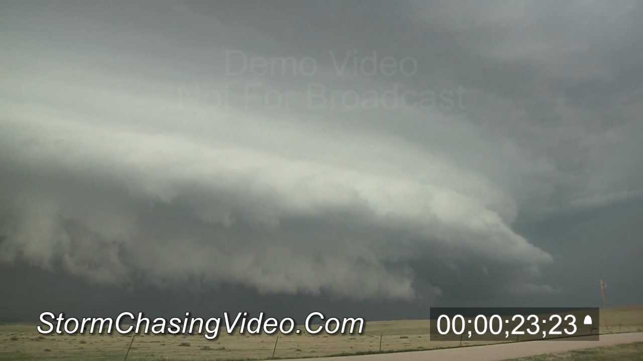 6/7/2012 Eastern, Colorado Storm Structure stock footage B-Roll