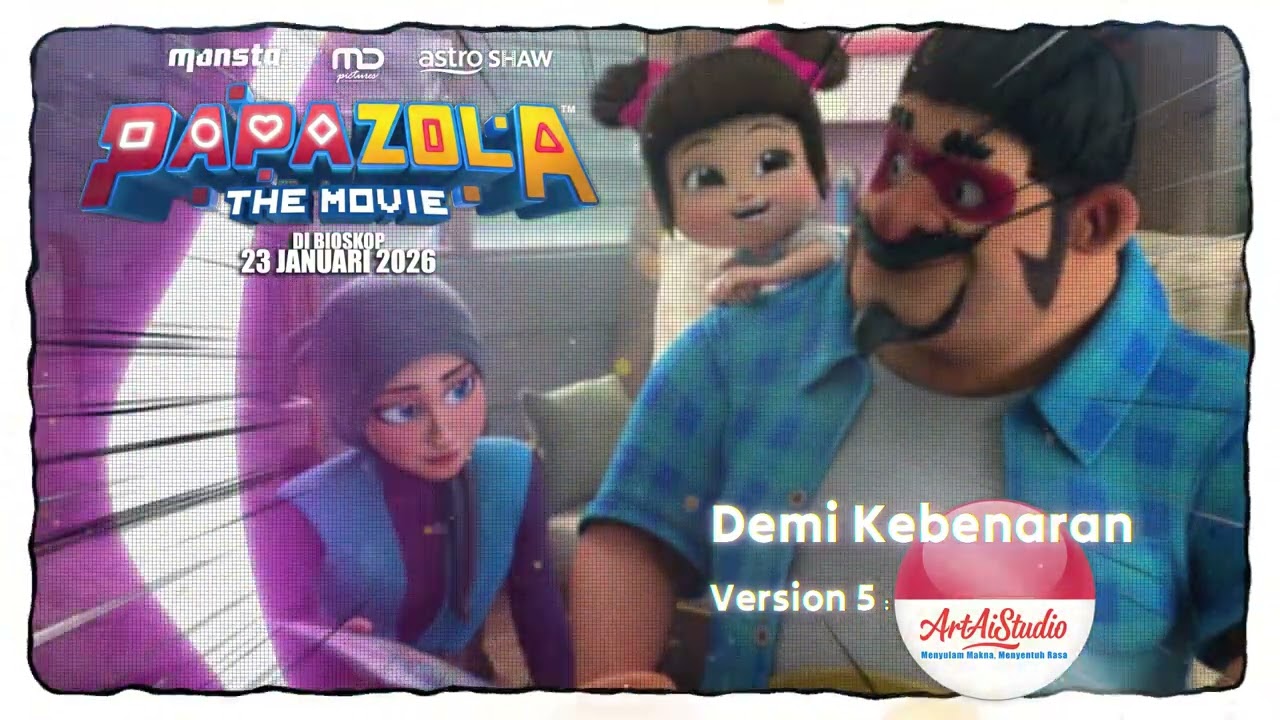 Demi Kebenaran  ( Version 5 )  II Papa Zola The Movie di Bioskop Indonesia 23 Jan 2026