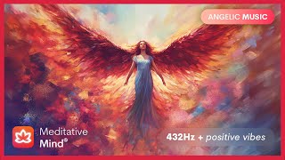 432Hz || Angelic Healing Music With Deep Sub Bass || Melodic Waves For Healing