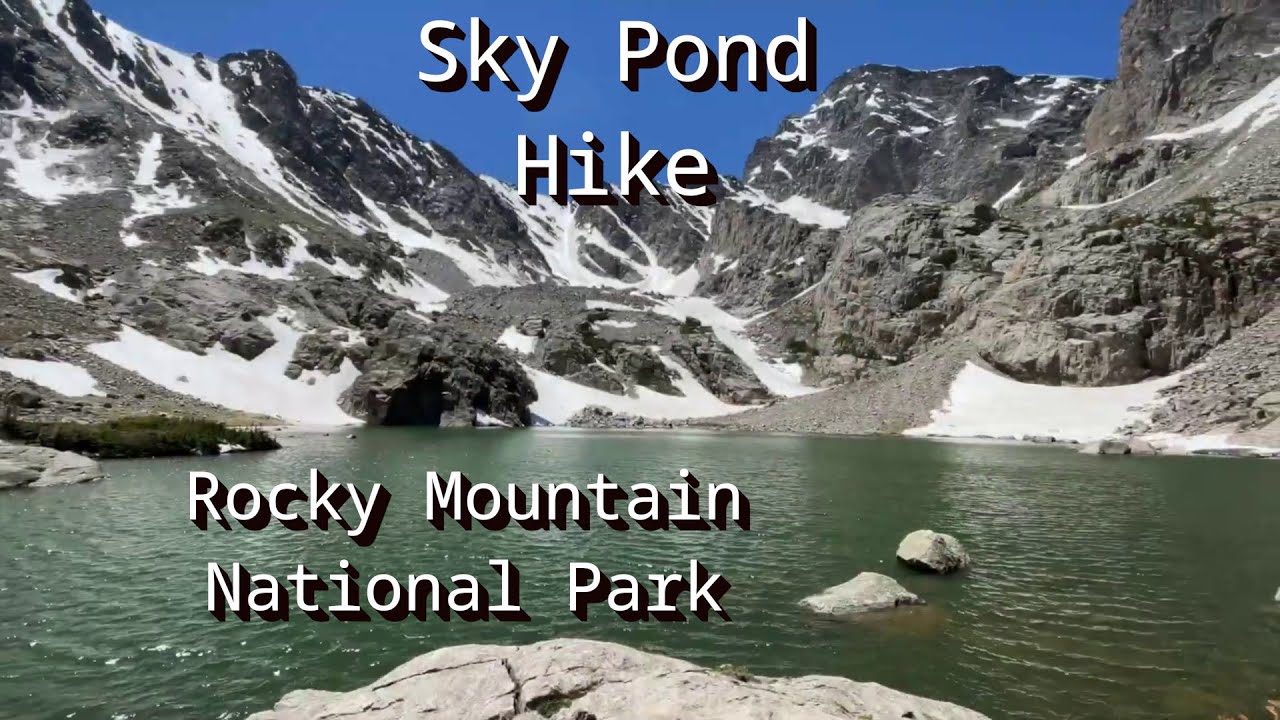 Тропа Sky Pond в национальном парке Скалистые горы в штате Колорадо