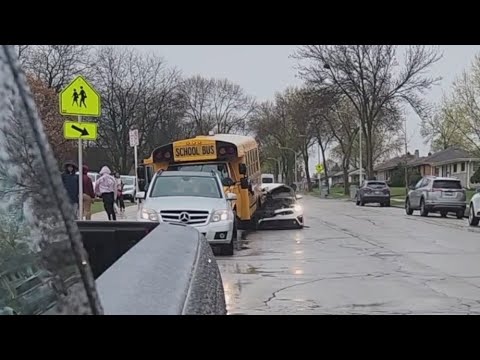 Across America: 7 bodies found, car slams into school bus - YouTube