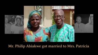 Late Mr Philip Anayo Abiakwe.