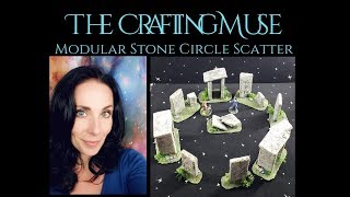 Modular Stone Circle Scatter for Your TTRPG and DnD Terrain
