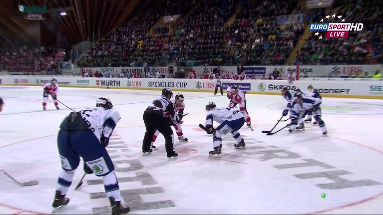 Spengler Cup   Team Canada vs  HC Vitkovice Steel   720p 2013.12.26