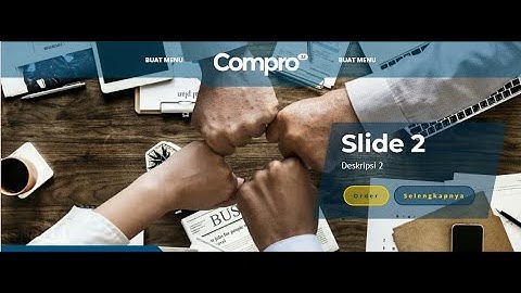 Tutorial Cara Membuat Website Company Profile