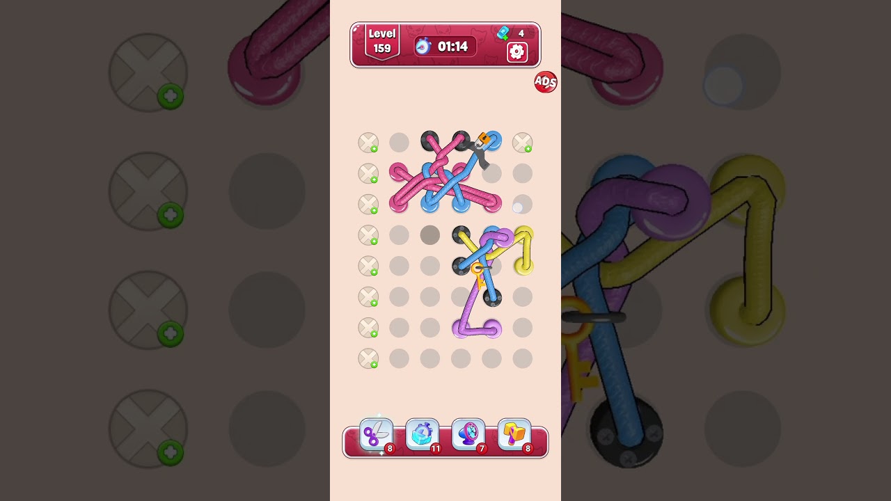 Twisted Rope 3D level 159 | walkthrough