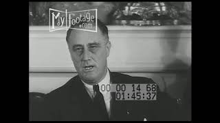 1932 Presidential Elect FDR Makes Acceptance Speech