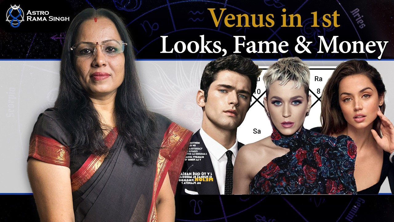 Venus Grah in 1st House in Birth Chart - YouTube