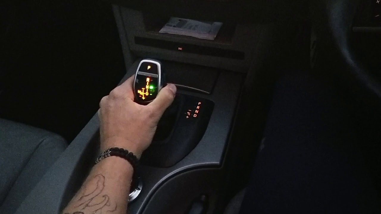 Bmw e60 pre Lci Led gear shift knob.
