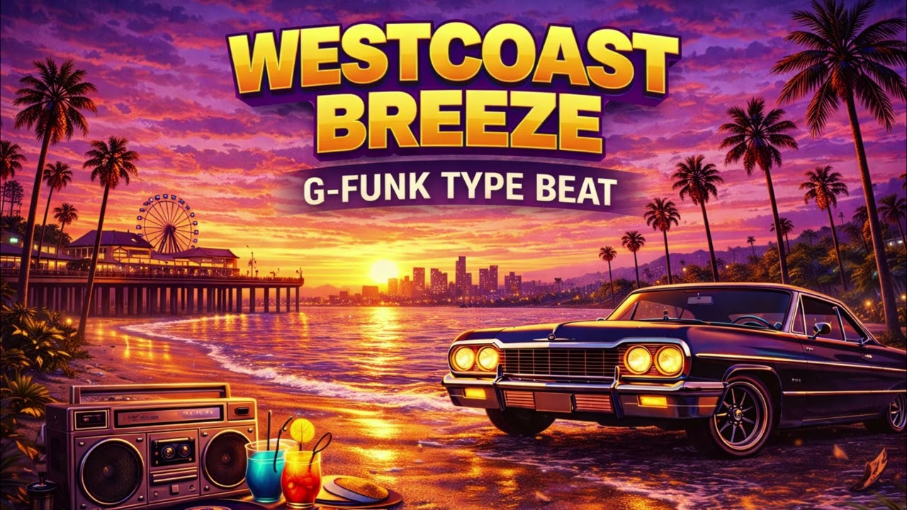 Smooth West Coast G Funk Type Beat – “Westcoast Breeze”  Melodic 90s Vibe I 95 BPM