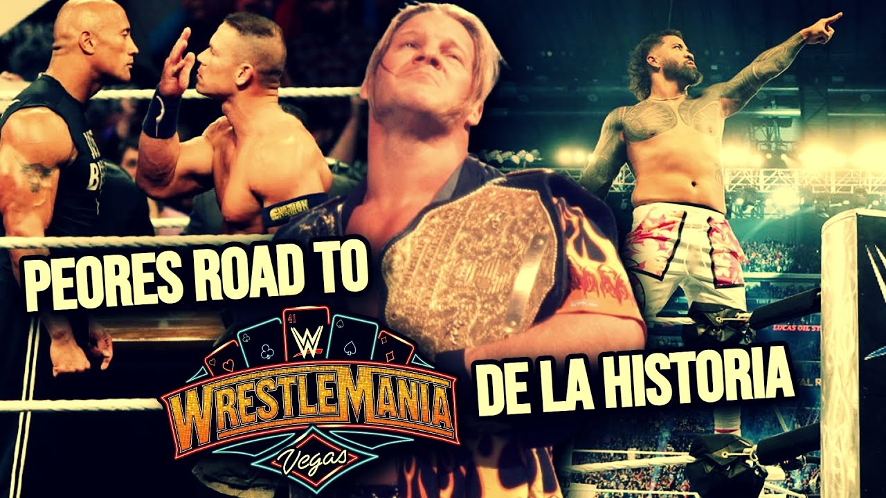 LOS PEORES ROAD TO WRESTLEMANIA EN LA HISTORIA DE WWE 🤮 | Mr. Dabliuh