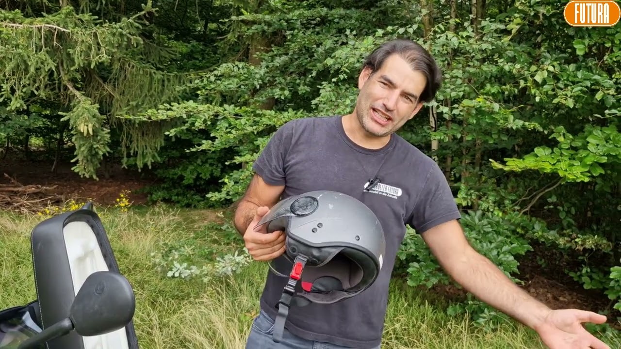 Elektroroller Falcon Double Update, jetzt mit 2 Akkus und neuem Akku Typ, 45 km/h E-Roller Futura