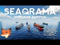 SeaOrama: World of Shipping [FR] Gérez une flotte de navires pour empire de transport maritime!