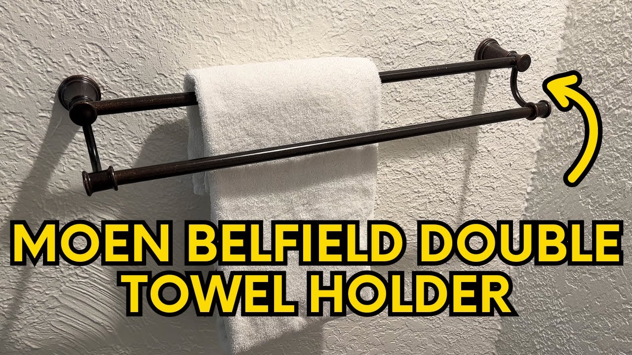 Review: Moen Belfield Double Towel Holder in Oil Rubbed Bronze