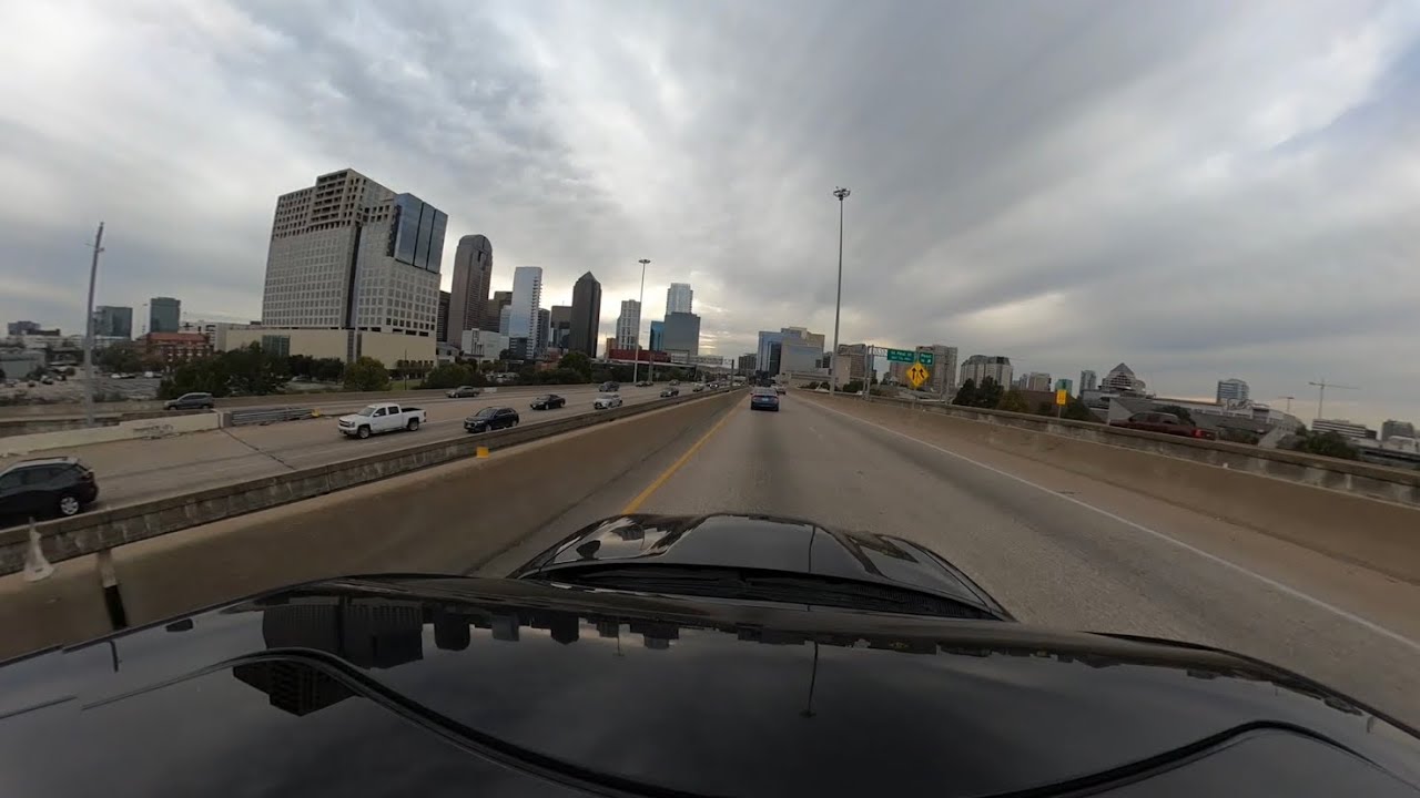 360 pov Driving my srt 392 around downtown Dallas YouTube