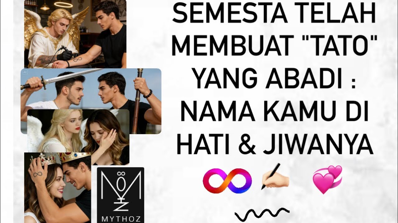 Tato abadi di hatinya ❤️‍🔥 Ini mengapa sulit terputus koneksi kamu & dia 💞