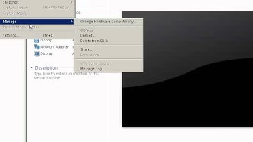 Change hardware compatibility mode in VMWare Workstation