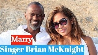 Singer Brian McKnight Marries Leilani Malia Mendoza in New Year s Eve Ceremony See Her Dress