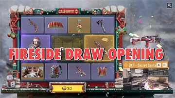 FIRESIDE LUCKY DRAW OPENING! NEW QXR SMG AND MORE - COD Mobile Season 13