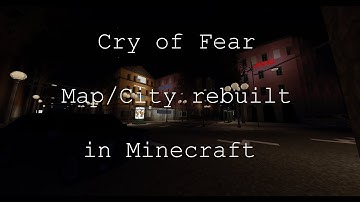Cry of Fear Map in Minecraft (95%)