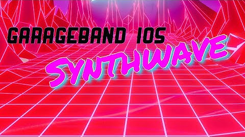 GarageBand IOS 80s Synthwave (IPad 5)