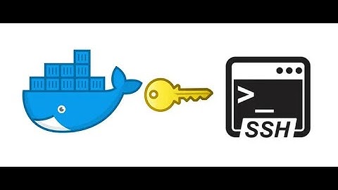 Connecting to docker container remotely via ssh key