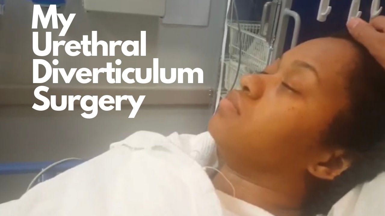 Urethral diverticulum surgery recovery