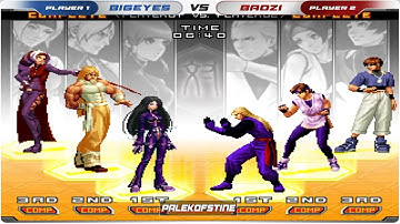 KOF 2002 UM - 香港-Bigeyes Vs Baozi (包子) FT10 [08/07/2025] Força de vontade e habilidade