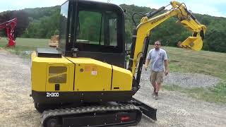 GroundHog ZH30D excavator video and operating system