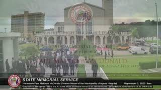 State Memorial Service - Honorable Paul McDonald - September 3, 2025 9AM