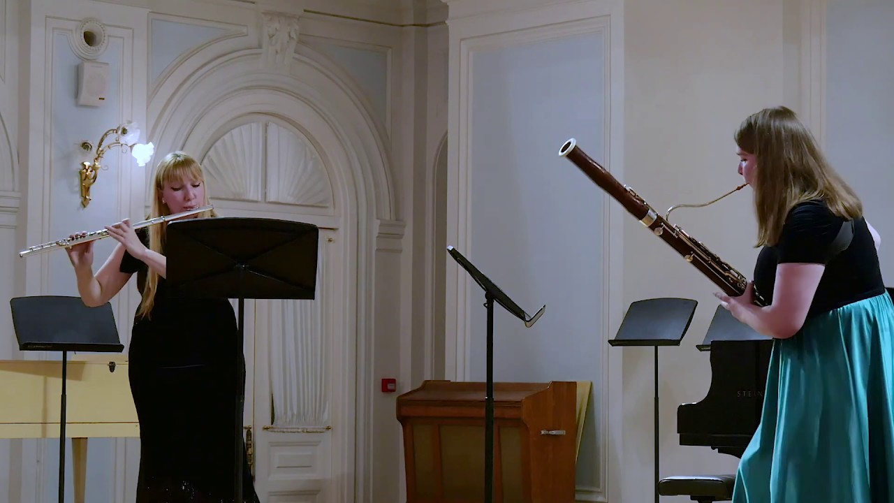 Josef Fiala Duo Concertante in F major for Flute & Bassoon, 1 mov