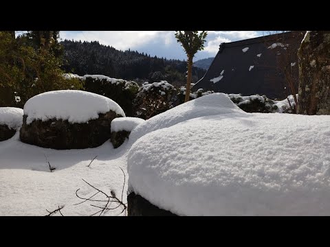 【田舎の風景 〜その33〜 Country scenery】 田舎の雪景色❄ Nara, Japan