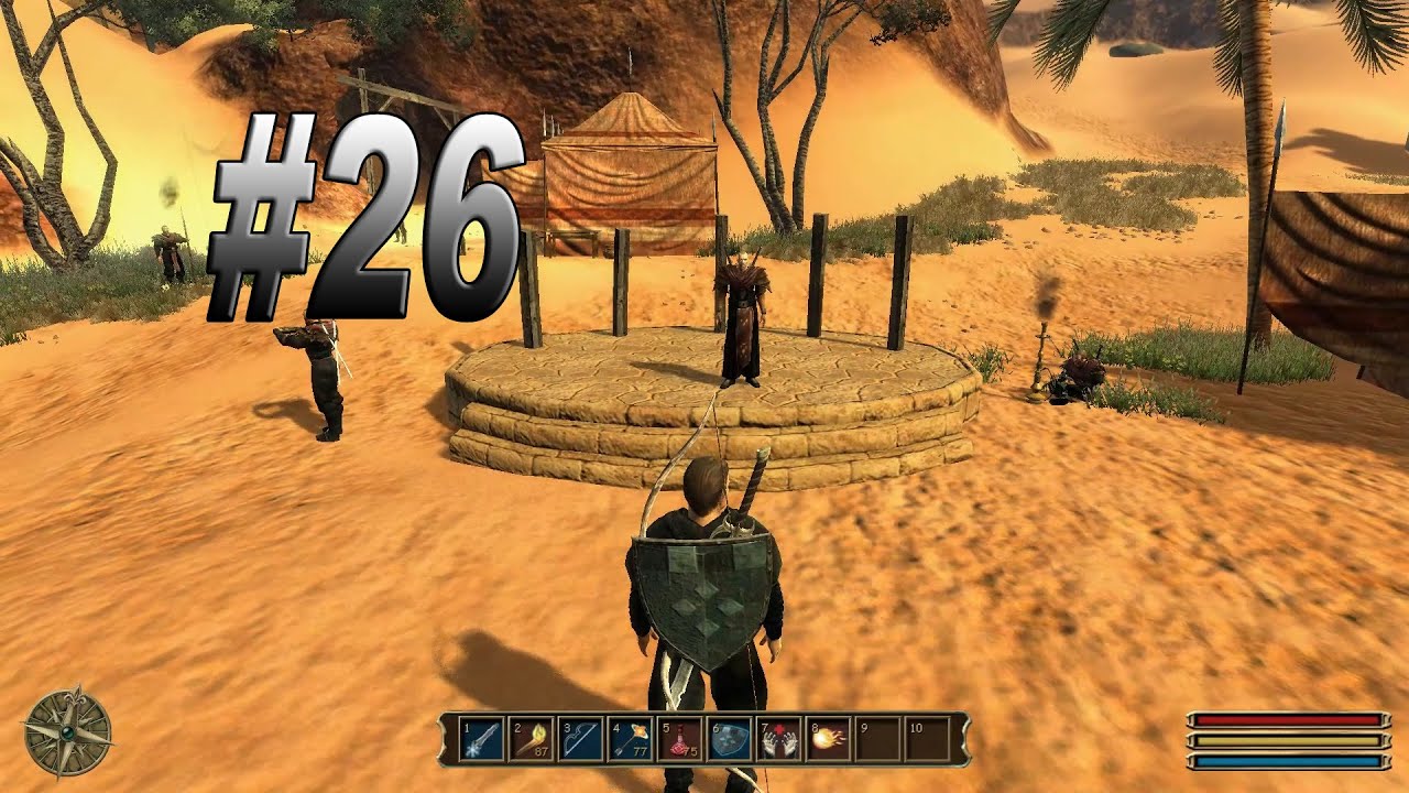 Gothic 3 - Прохождение без комментариев #26 - Бакареш | 60 FPS 1080