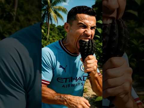 HOT Ronaldo Mbappé Messi Neymar Eat A Cactus And Turn Into Superheroes Ronaldo Messi