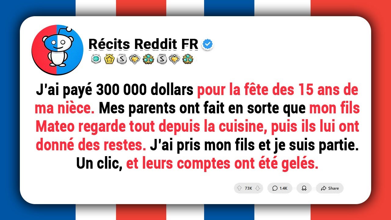 Mes parents ont obligé mon fils à manger des restes pendant que ma nièce faisait la fête. C’est moi