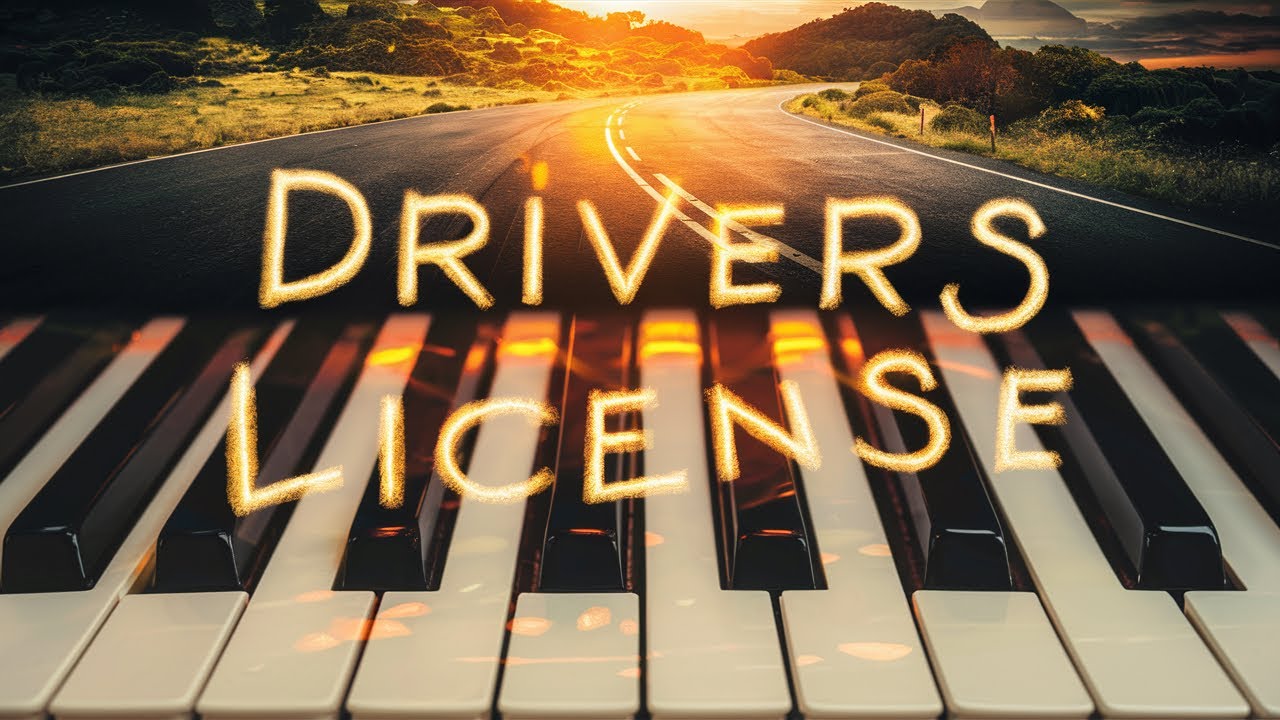 Drivers License Piano (by: MGB Music)