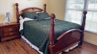 Litanika King Size Comforter Set Dark Emerald Green, 3 Pieces Lightweight | Review