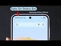 How to Show Date on Samsung Galaxy Phone Status Bar?