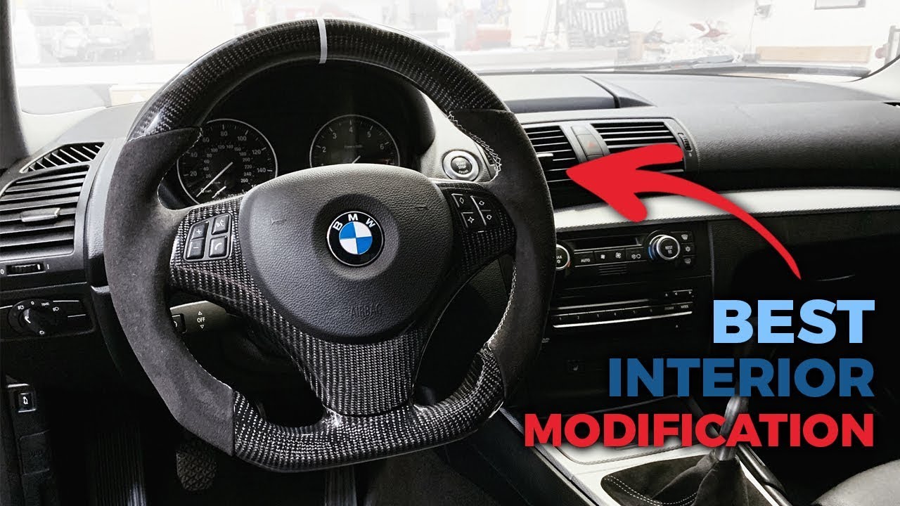 Installing A Custom Carbon Fiber Steering Wheel Nrw Bmw 135i 335i