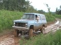 4x4 suburban muddin in Arkansa 9 inch lift crvic93