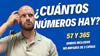 👨‍🏫 Test psicotécnicos matemáticos | ¿Cuántos números hay entre...? Problemas de INTERVALOS