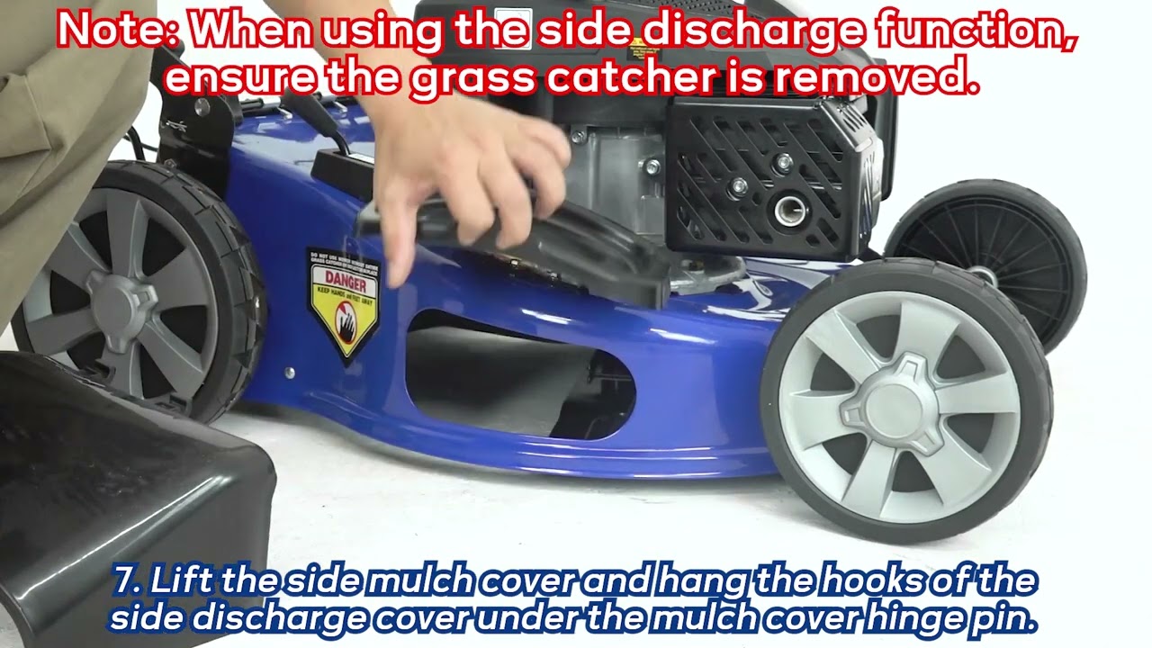 21-Inch Self-Propelled Gas Lawn Mower Assembly Guide