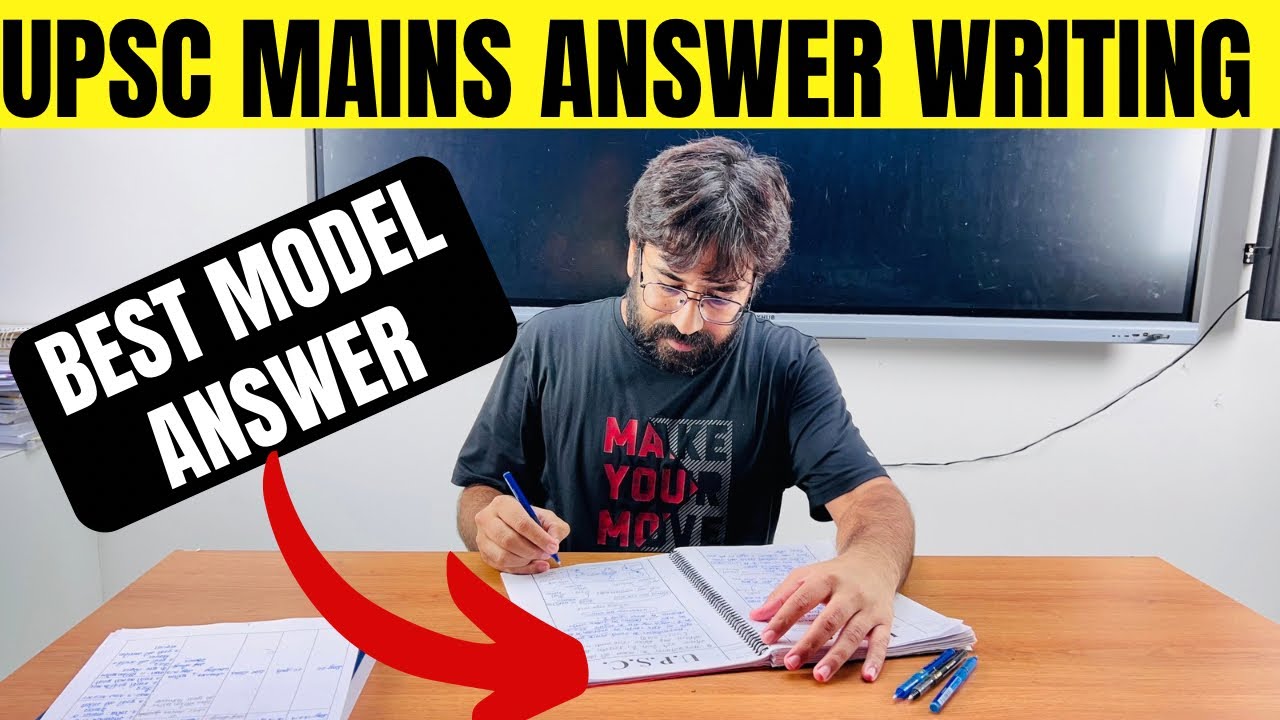 UPSC GS Best answer writing strategy 2024 | UPSC smart answer writing ...