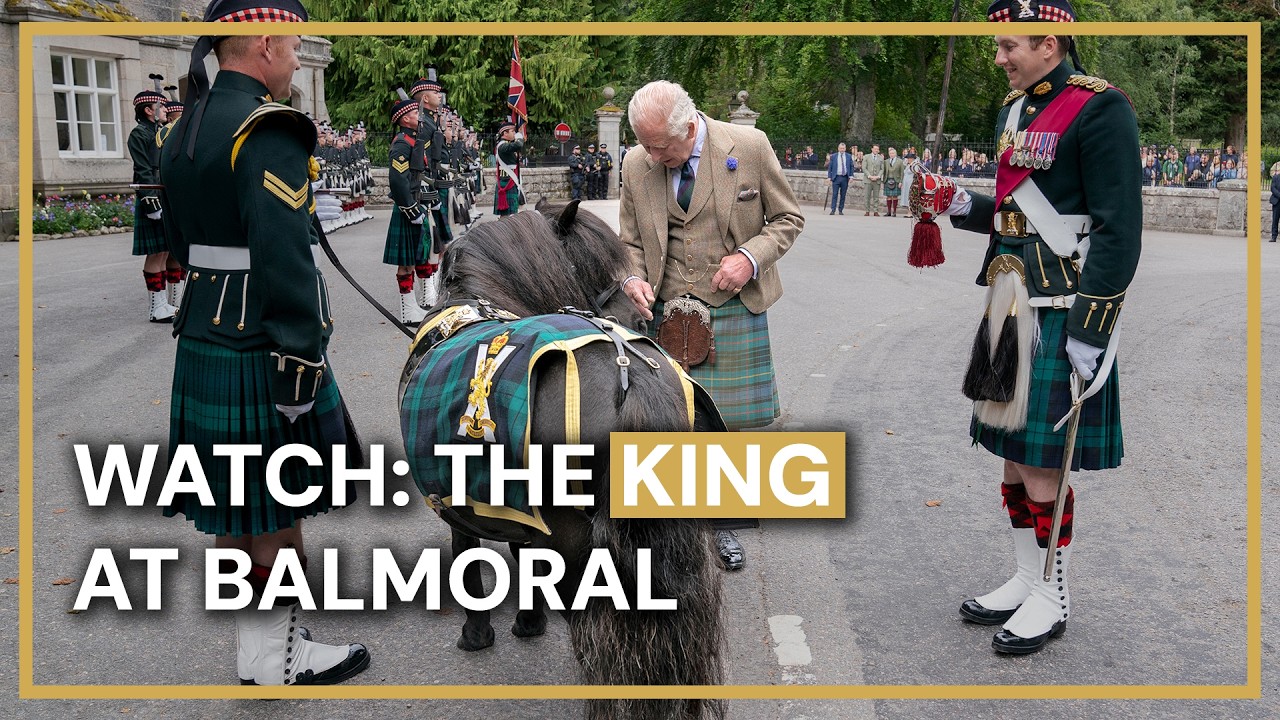 WATCH: King Charles Reunites With Balmoral’s Famous Shetland Pony Mascot